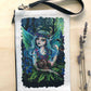 Linen Wallet "Hummingbird Fairy"