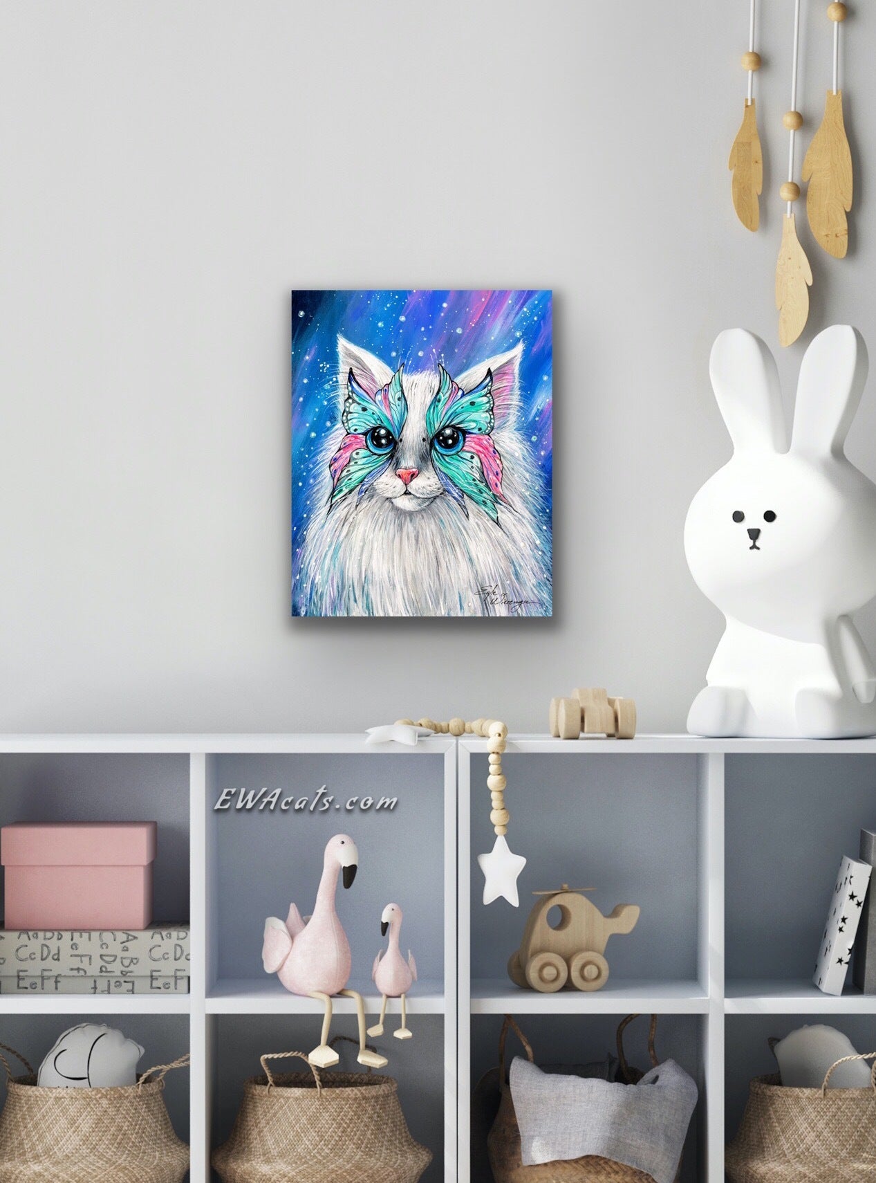 CANVAS "Butterfly Whiskers" Open & Limited Edition