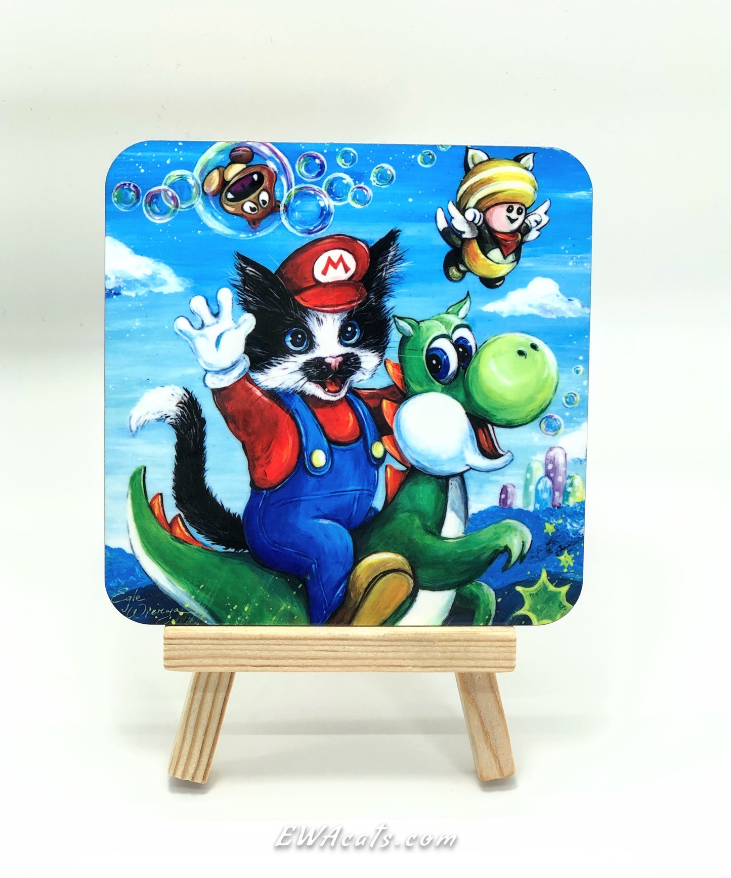 Coaster "Mario Kitty"