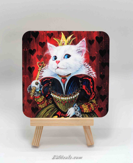 Coaster "Queen of Cats"