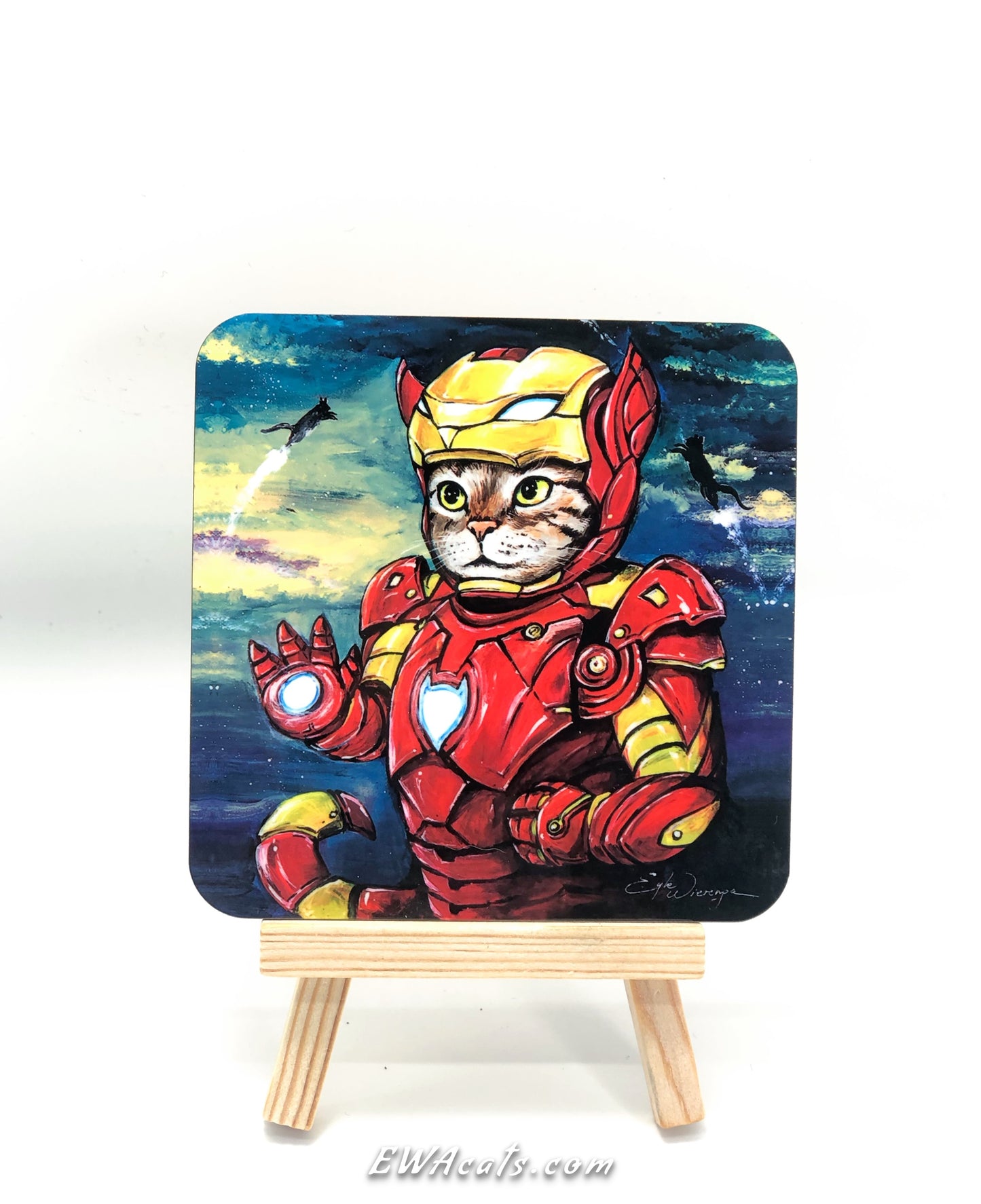 Coaster "Iron Kitty"