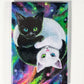 MAGNET 2"x 3" Rectangle "Purrfect Harmony"