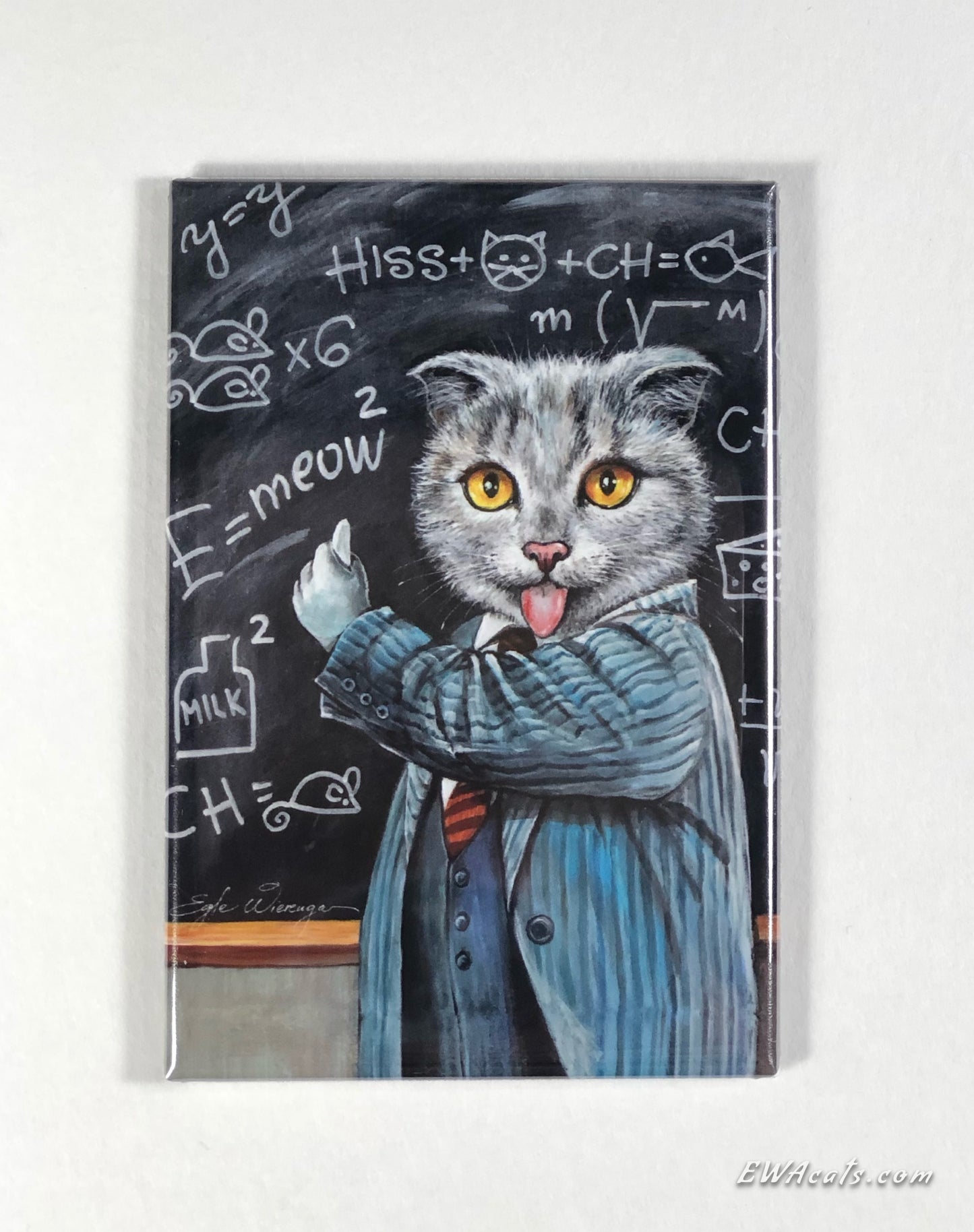 MAGNET 2"x 3" Rectangle "Alpurr Kittenstein"