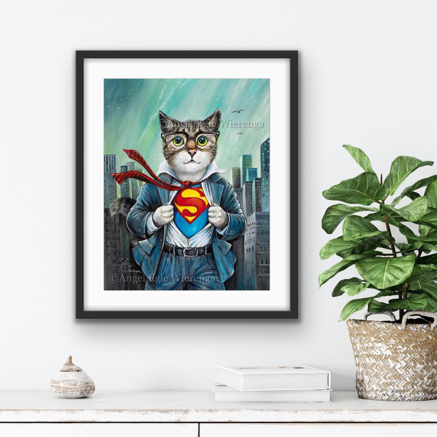 Art Print "The Cat of Steel"
