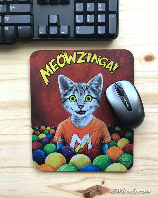 Mouse Pad "Meowzinga"
