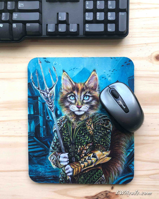 Mouse Pad "The King of CATlantis"