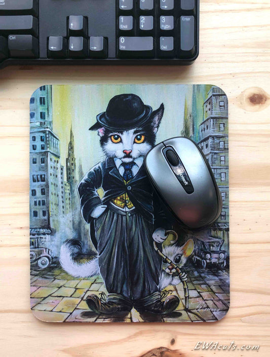 Mouse Pad "Kitty Chaplin"