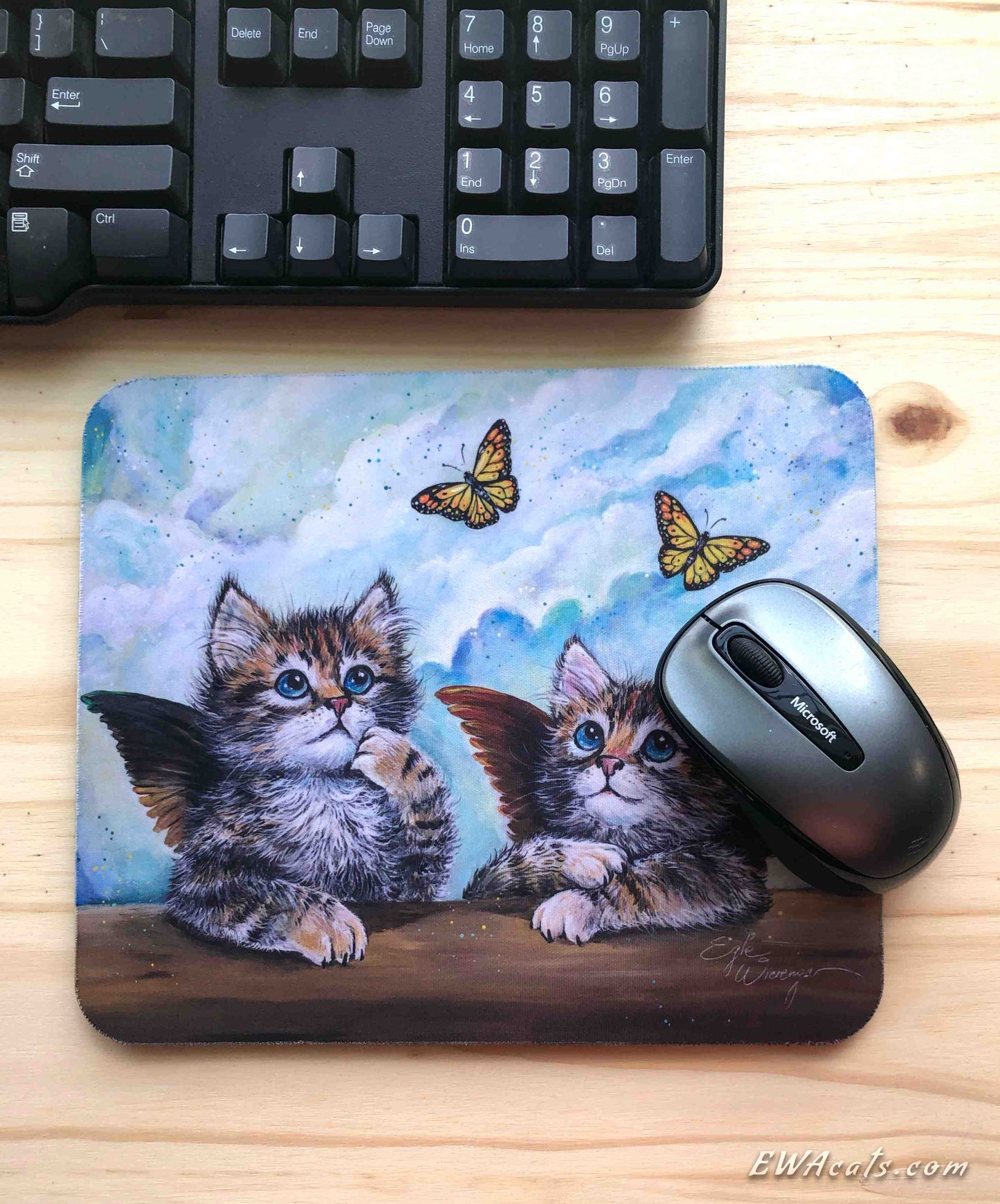 Mouse Pad "The Sistine Kittens"