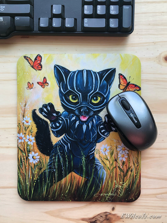 Mouse Pad "Kitty Panther"