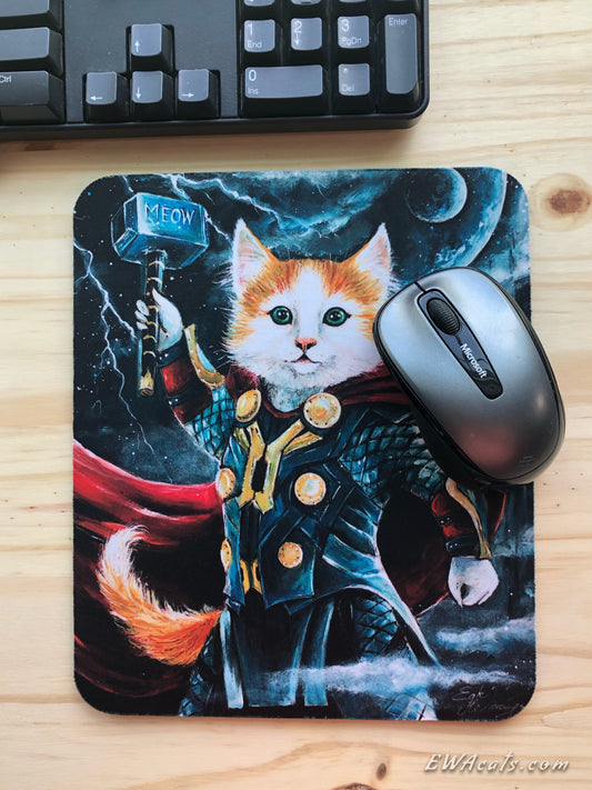 Mouse Pad "Thor Kitty"