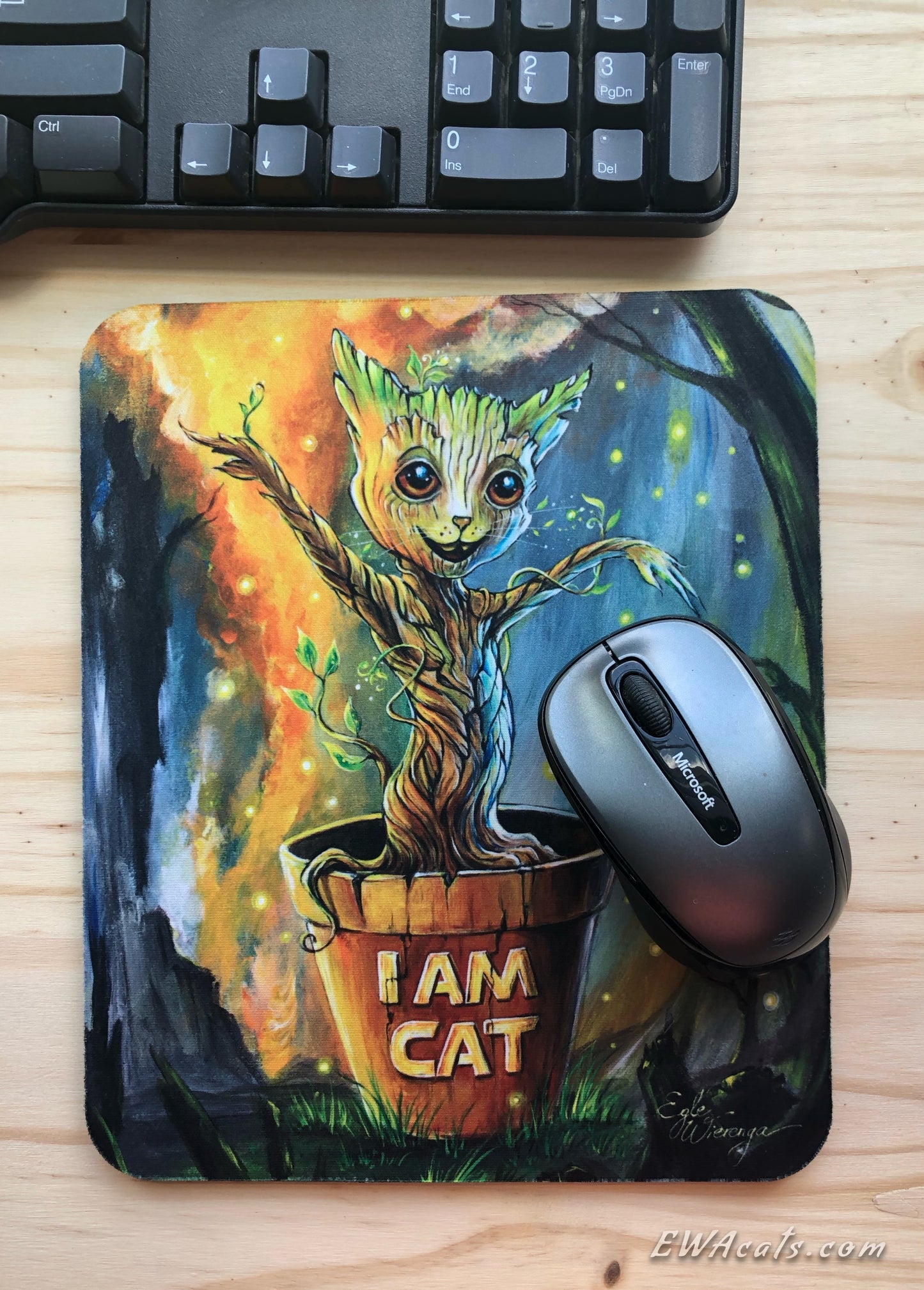 Mouse Pad "I AM CAT"