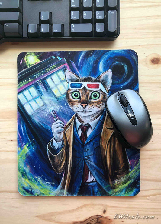 Mouse Pad "Doctor Mew"