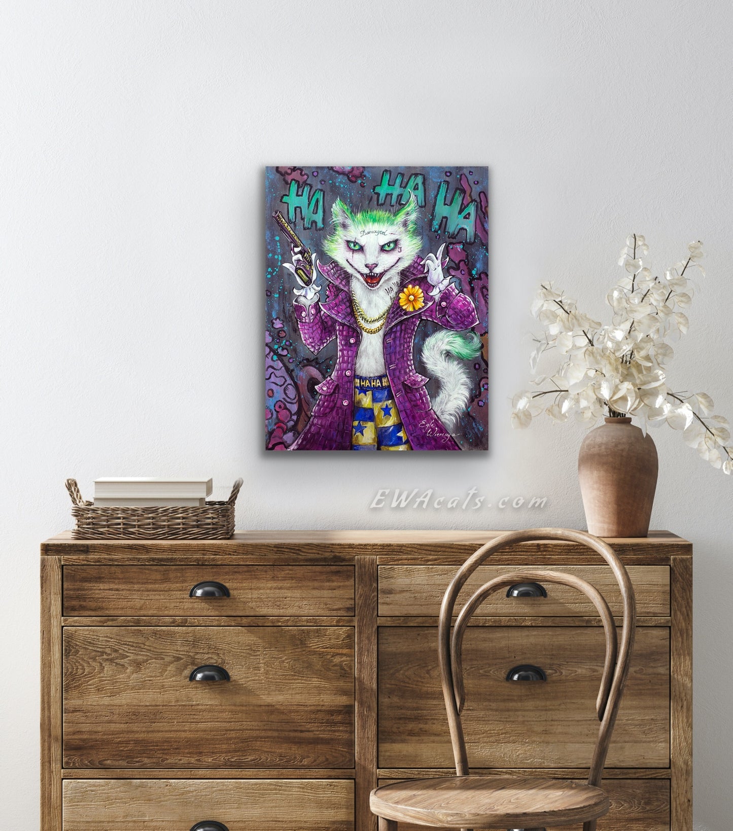 CANVAS "Joker Cat" Open & Limited Edition
