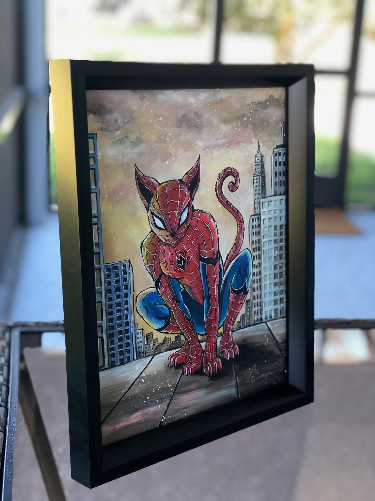 Original Painting "Spider Cat"
