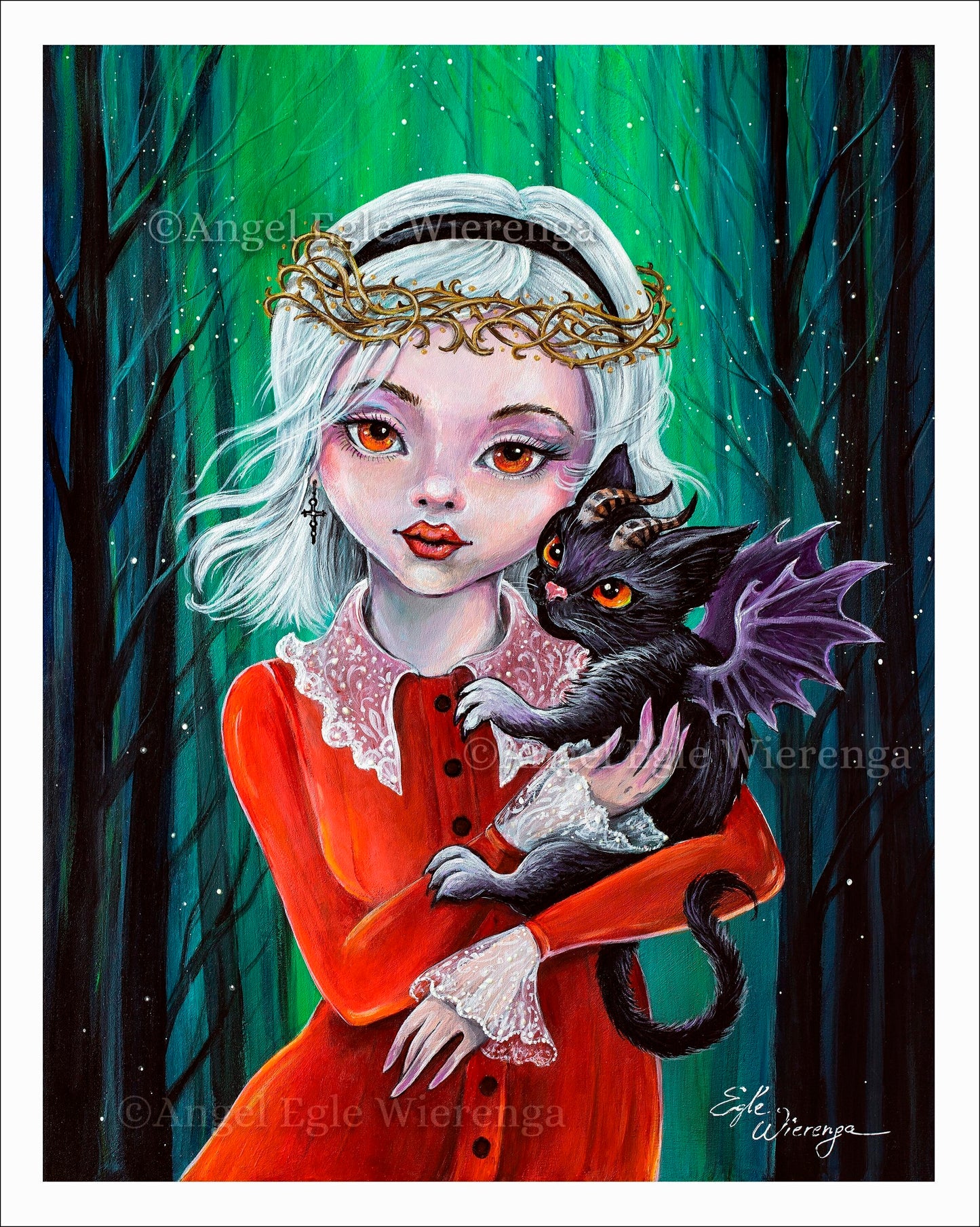 Art Print "Sabrina & Salem"