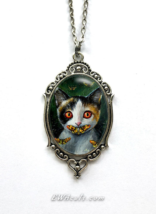 Necklace "Silence of the Cats"