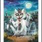 Art Print "Zombie Cat"