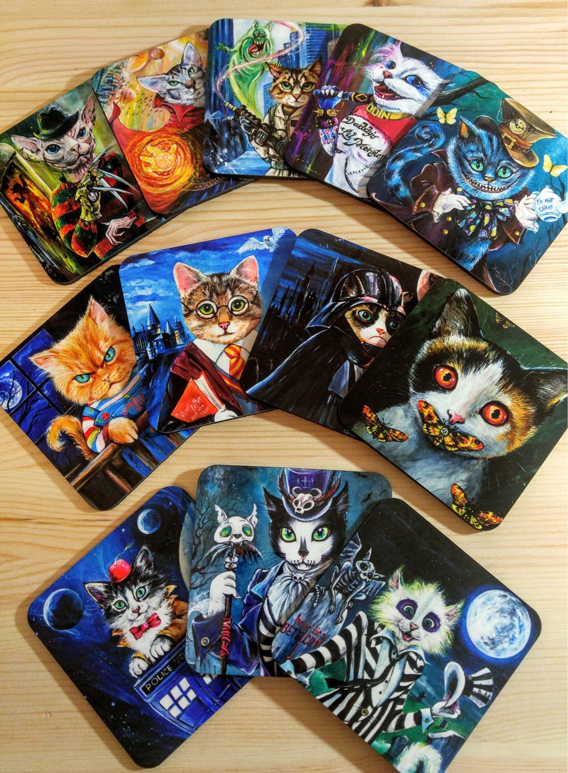 COASTER SETS, Image of your choice! See Directions below