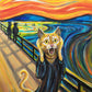 Art Print "The Cat Scream"