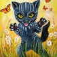 CANVAS "Kitty Panther"  Open & Limited Edition