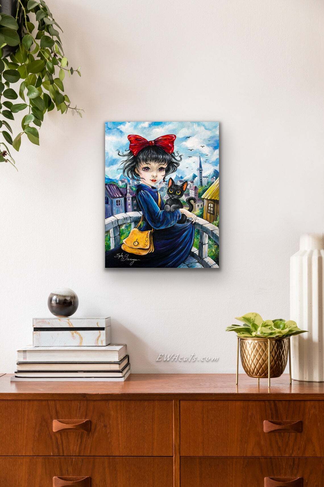 CANVAS "Kiki & Jiji" Open & Limited Edition