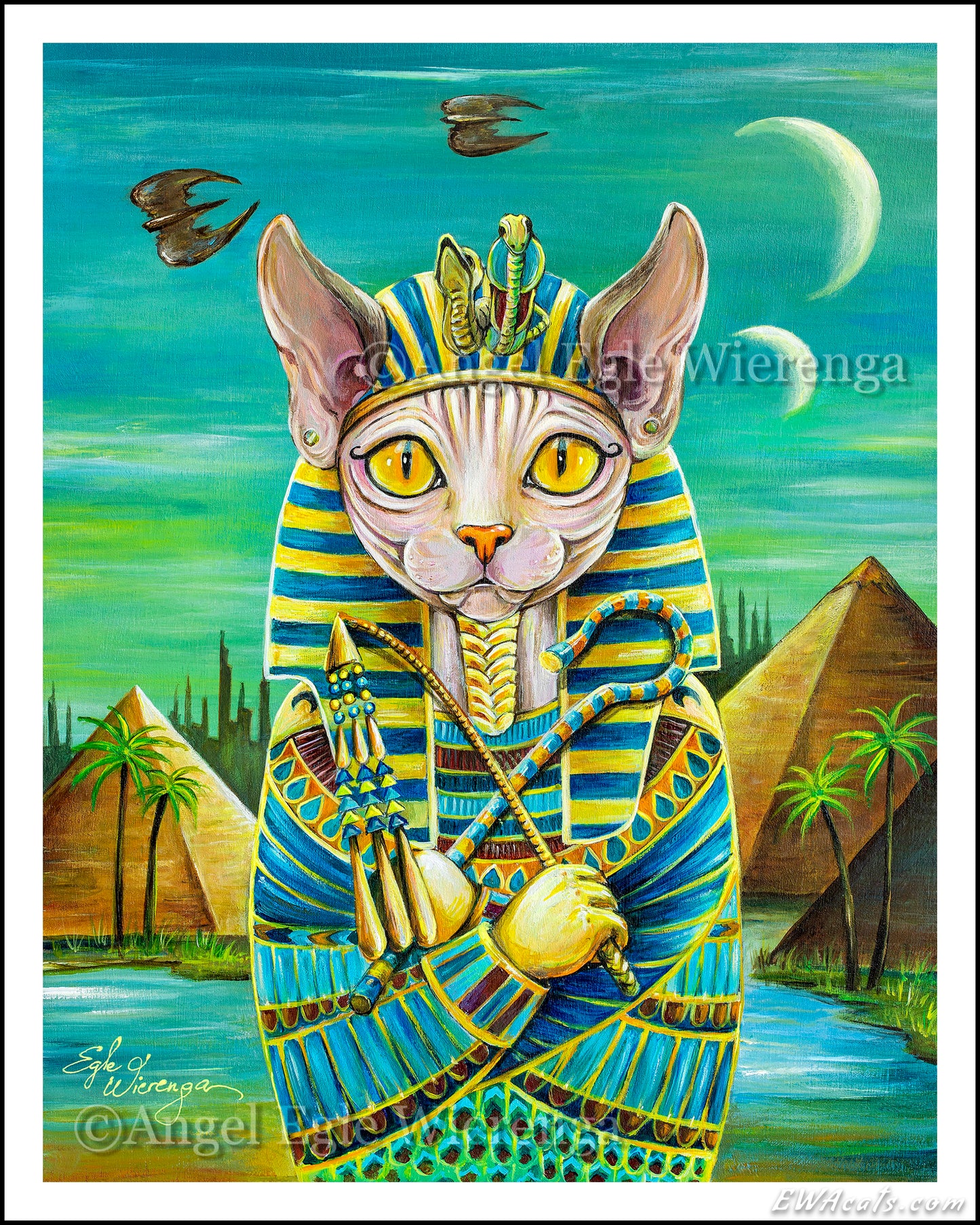 Art Print "Kitty Tut"