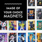 MAGNETS 2"x 3" Rectangular, Image of your Choice! See Directions below