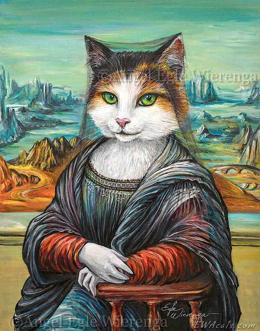 CANVAS "Meowna Lisa" Open & Limited Edition
