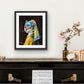 Art Print "Cat With a Pearl Earring"