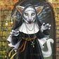 Art Print "Valak the Nun Cat"