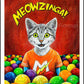 Art Print "Meowzinga!"