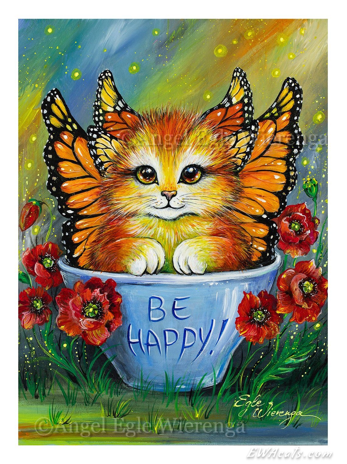Art Print "Be Happy!"