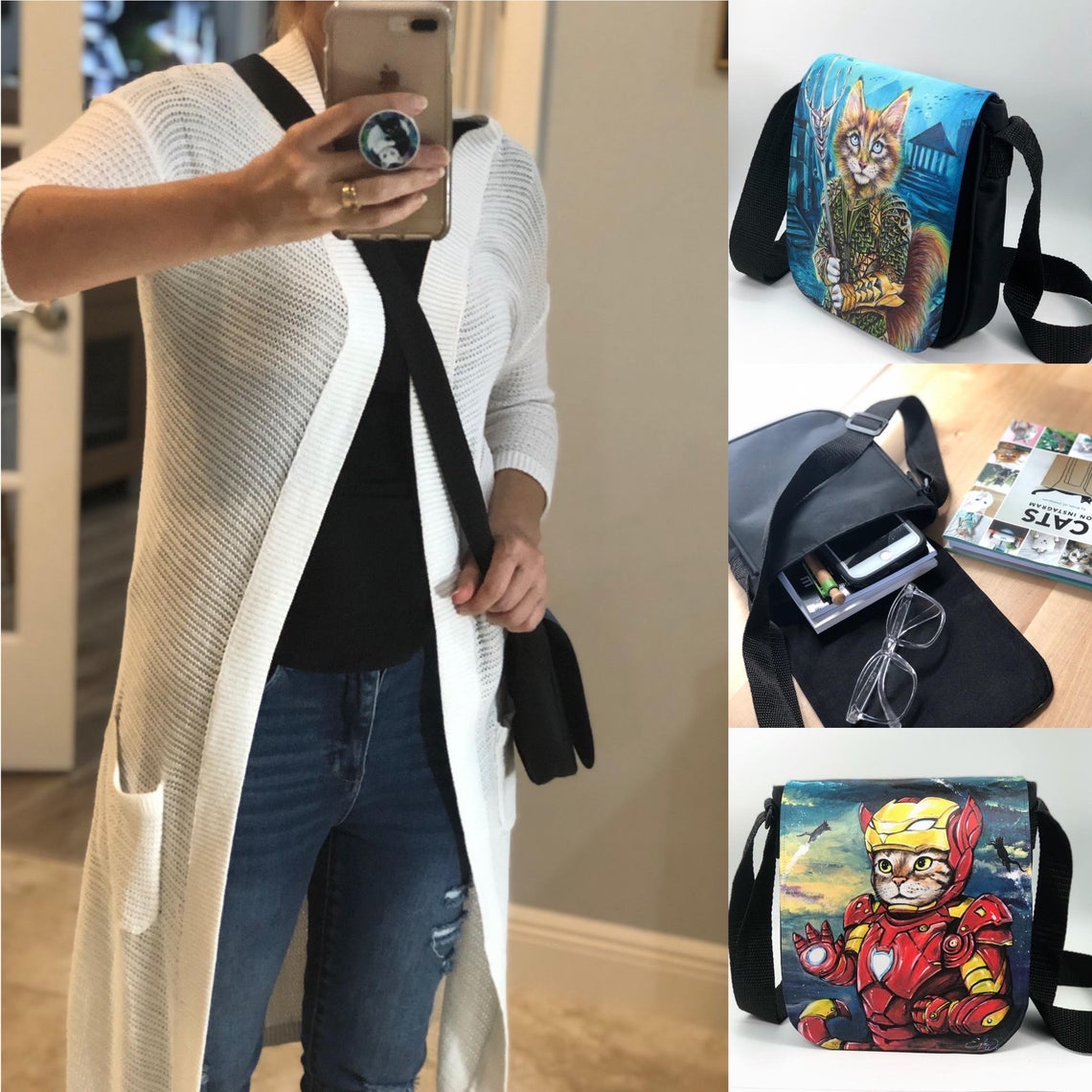 Shoulder Bag "Mario Kitty"