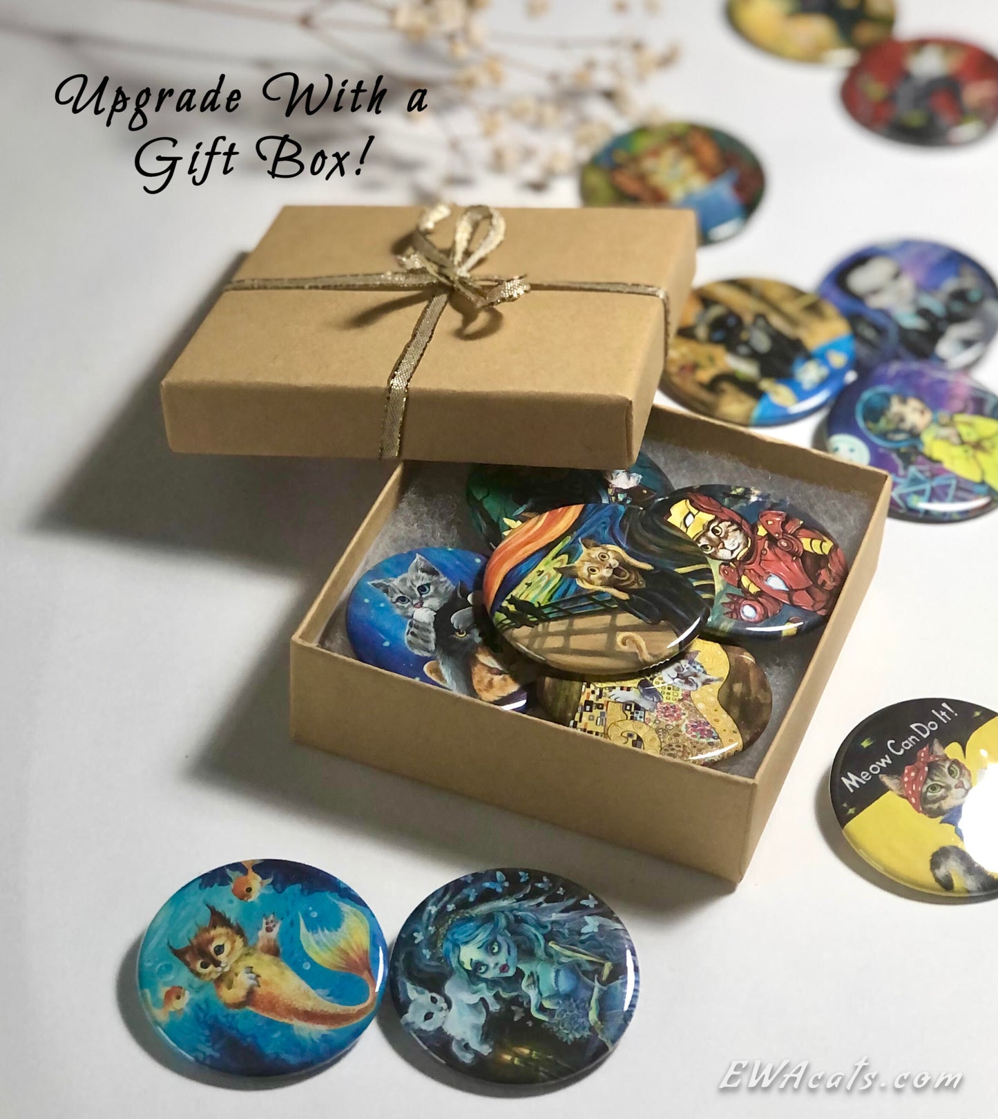 Buttons, Choose Any Image from My Entire Shop!