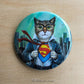 Button "The Cat of Steel"